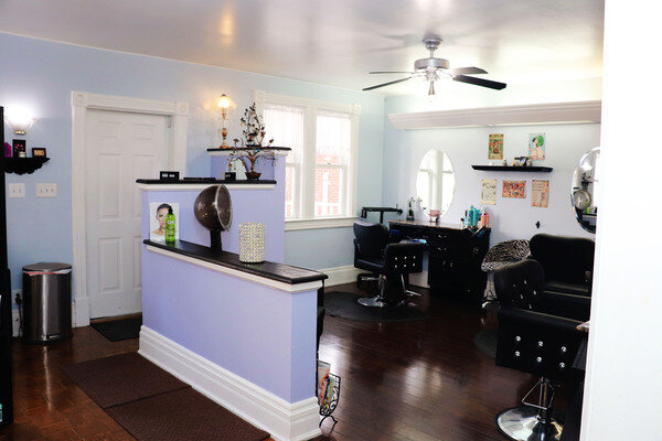All About Tangles salon interior Colorado Springs