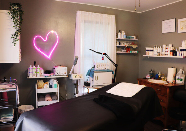 Stylish salon interior design and atmosphere